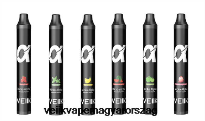 VEIIK Micko Alpha eldobható vape 600 fújás 500mah VPPV58 többféle íz - VEIIK E Liquid
