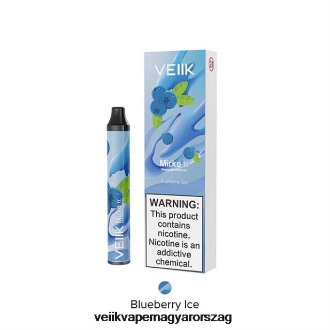 VEIIK Micko Pie eldobható vape 600 fújás VPPV24 áfonyás jég - VEIIK Micko Magyarország