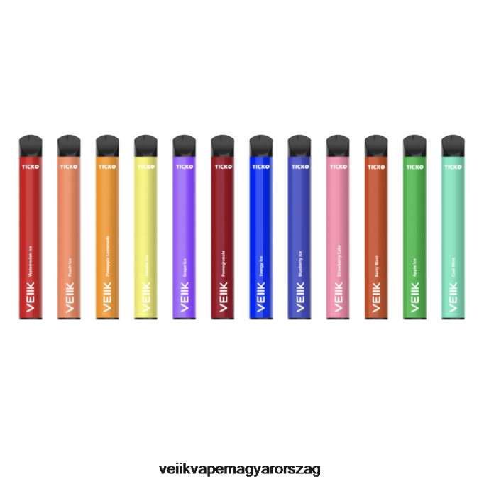 VEIIK Ticko eldobható vape 1200 fújás VPPV31 többféle íz - VEIIK Vape Micko Q